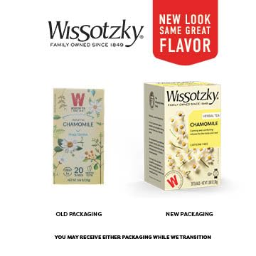 Wissotzky Chamomile Herbal Tea 120 Tea Bags (6 Packs) | Soothing Aroma | Relaxing &amp Calming Tea | Great for Sleep Support | Caffeine Free