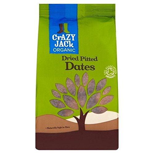 Crazy Jack Organic Pitted Dried Dates 250g - Pack of 2