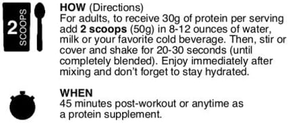 Equate Smooth Vanilla Whey Protein 2lbs