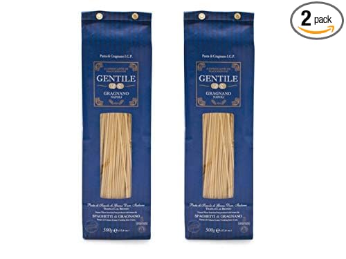 GENTILE PASTA SPAGHETTI DI GRAGNANO IGP (2 Pack - 1.1 lb each)