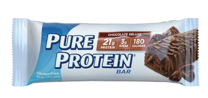 Pure Protein Bars Gluten Free Chocolate Variety Pack ~ 23 Count ~ 1 Pack.