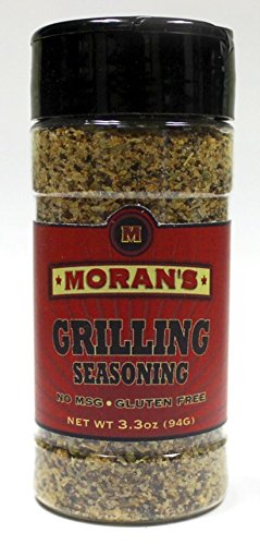 Moran's Grilling Seasoning Three - 3.3oz pack. All Natural No MSG and Gluten Free. 9.9 oz