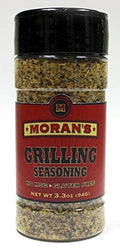 Moran's Grilling Seasoning Three - 3.3oz pack. All Natural No MSG and Gluten Free. 9.9 oz