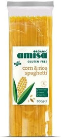 (2 Pack) - Amisa - Org GF Corn &amp Rice Spaghetti | 500g | 2 Pack Bundle