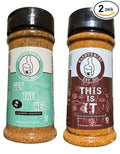 All Purpose Seasoning Bundle with Randy's Rubs Seasoning including THIS IS IT The Everything Seasoning (One 6 Ounce Shaker) GLUTEN FREE SUGAR FREE and GET THE NET Blackened Seasoning (One 6 Ounce Sha