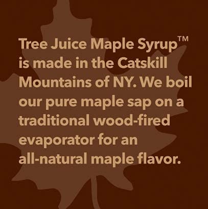 Tree Juice 100% Pure Grade A Maple Syrup | All Natural Non GMO Vegan Gluten Free Vegetarian Paleo | 16 Ounce Bottle