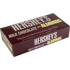 Hershey's Milk with Almond 36-Count