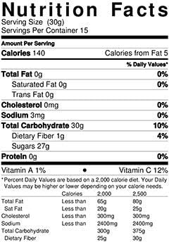 Dried Blueberries 3lb Bags — Individual Bags