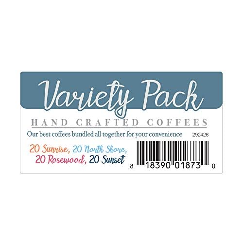Highland Park Coffee Single Serve Coffee Pods Compatible with Keurig K Cup Brewers Variety Pack 80 Count