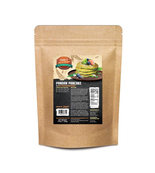 Pandan Fragrant Pancake -Light and Fluffy. No Preservatives Low Sugar. Good for Breakfast and for Any occassion. A tropical floral aroma dancing with slight note of Vanilla