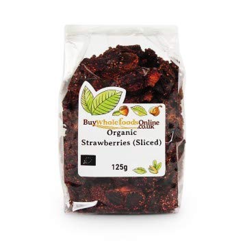 Buy Whole Foods Organic Strawberries (Sliced) (125g)
