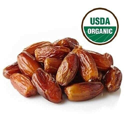 Al Amin Foods Hadley Dates Organic Pitted Deglet Noor Dates 2.5LBS each 2 Pack