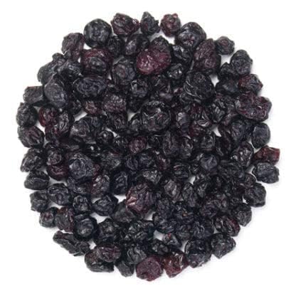 Cherry Bay Orchards Dried Blueberries (3oz 4 Pack 12 oz Total) - No Added Sugar 100% Domestic All Natural Kosher Certified No Preservatives Gluten Free &amp GMO Free - Packed in a Resealable Po