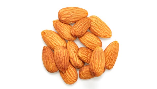 Yupik Organic California Almonds 2.2 lb (35.2 oz) Non-Gmo Vegan Gluten-Free Good Source Of Protein Fiber Iron &amp Calcium Low In Carb