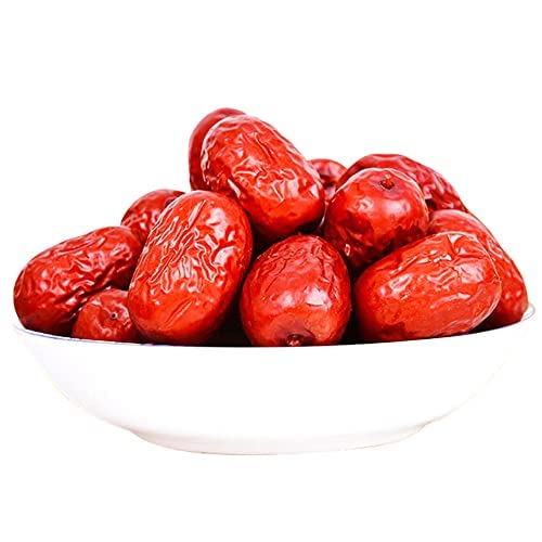 Red Dates Jujube Slices Snack JUJUBE Chinese Organic Dried Hongzao Red Dates Chinese Organic Red Dates Tea (500 Grams /1.10 lbs) 1.0 Count