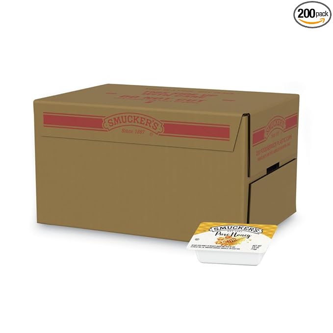 Smucker's Honey Portion Control 0.5 Ounce (Pack of 200)