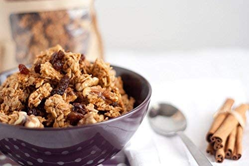 Michele's Granola Cinnamon Raisin Handmade Whole Grain Vegan Gluten-Free &amp Non-GMO 36oz Resealable Bag
