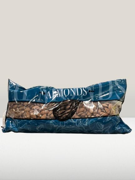 Whole Almonds 5 lbs – Premium Raw Baking Nuts Unsalted Unroasted – Perfect for Snacking Cooking and Baking