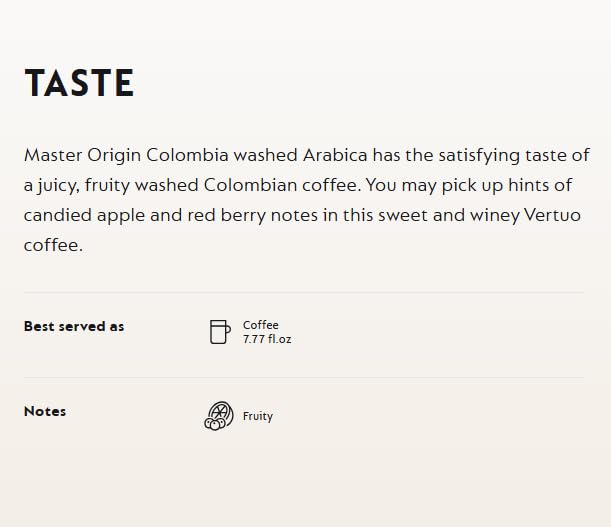 Colombia Coffee 10 Count (Pack of 1) Coffee Capsules_BND