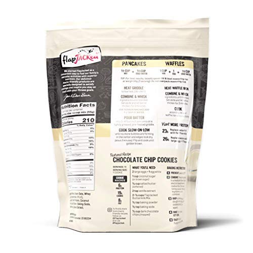 FlapJacked Protein Pancake &amp Baking Mix Buttermilk 24 Ounce 2 Pack