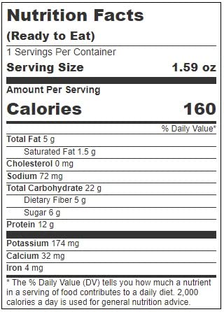 Lenny and Larrys Cookies and Creme The Complete Cookiefied Bar 1.59 Ounce - 9 per pack -- 12 packs per case
