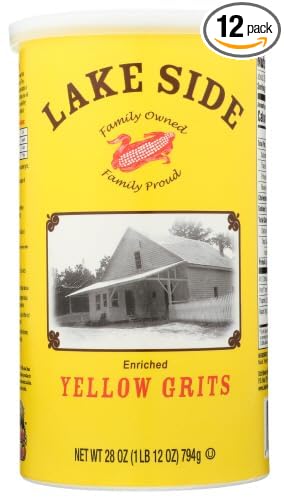 Lakeside Mills Yellow Grits 28 oz (Pack of 12)