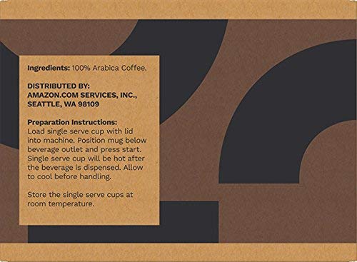 Amazon Brand - Solimo Dark Roast Coffee Pods French Roast Compatible with Keurig 2.0 K-Cup Brewers 100 Count (Pack of 2)