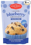 Miss Jones Baki NG Co Bread Mix Blueberry 12.35 oz (Pack of 6)