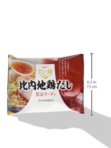 It's K &amp Dashimen Hinai Chicken Ten Soy Sauce Noodles 101g ×