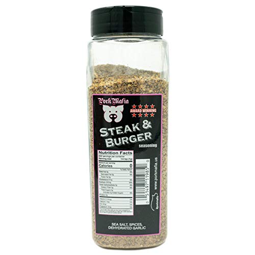 PorkMafia Steak and Burger Seasoning 29 oz Classic steak and burger grilling season all