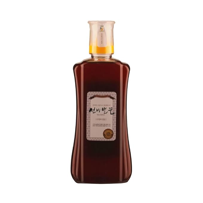 Seonbi Honey WILDFLOWER HONEY 500g/17.6oz. Deep and Rich Flavor Nutritious Natural Sweetness