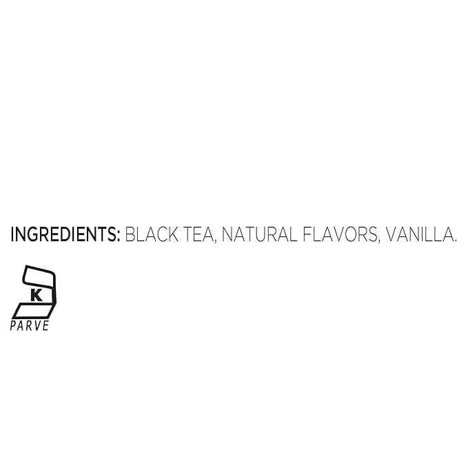 Tea Forte Orchid Vanilla Premium Loose Leaf Caffeinated Black Tea Blend Canister Makes 35-50 Cups