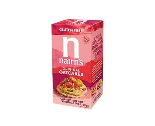 Nairn's Gluten Free Original Oatcakes (Pack of 8 Each 213g)