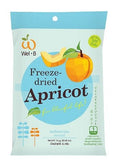 Wel-B Freeze-dried Apricot Freeze-dried Fruit Snack Unsweetened and 0% Fat Real Healthy Snack 14g.(Pack3)