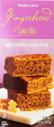 Trader Joe's Gingerbread Cake Baking Mix with Crystallized Ginger Pieces