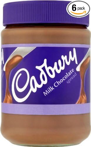 Cadbury Chocolate Spread 400g (6 Jars) by Cadbury [Foods]