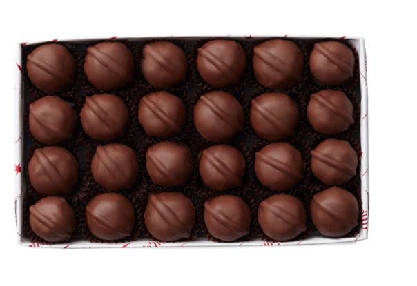Milk Chocolate Vanilla Buttercreams Center - In Fannie May Signature Wrap By Munchie Box ((1) 1 LB Box)