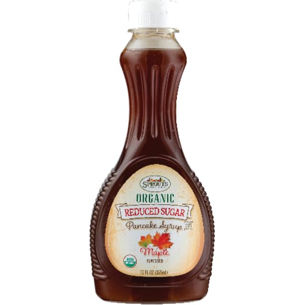 Sprouts Organic Reduced Sugar Maple Pancake Syrup - 12 fl oz
