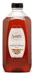 Sandt's Unfiltered Raw Wildflower Honey (80 oz) 5 lb. jar