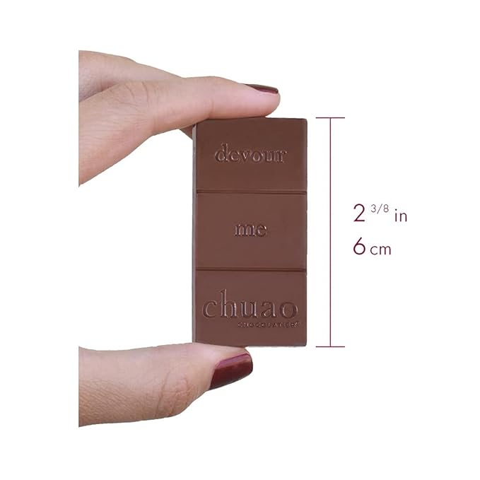 Chuao Chocolatier Sweet &amp Salty Milk Chocolate Mini Bars | Gourmet Chocolate Sea Salt European No Preservatives | For Gift Baskets Christmas Valentines Day Gifts for Women Men Birthday Thank