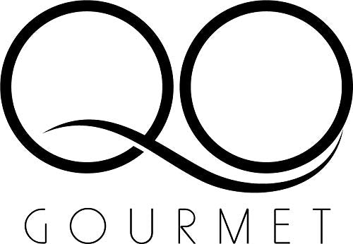 QO Gourmet Flavored Aged Balsamic Vinegar of Modena | High Density BLUEBERRY Infused Thick Gourmet Vinegar | 250ml /8.45 fl.oz.| All Natural | Produced &amp Bottled in Italy