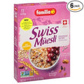 Familia Swiss Muesli Cereal No Sugar 21 oz (Pack of 6)