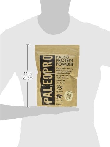 Paleo Pro 26G Beef Protein Powder - Grass Fed Protein Powder Isolate - Pure Animal Based Pastured &amp Cage-Free | Dairy &amp Gluten Free Natural &amp Clean Proteins for Paleo &amp Keto - 15 Days