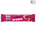 Fox's Jam 'n' Cream Raspberry &amp Vanilla 150g (Pack of 6)