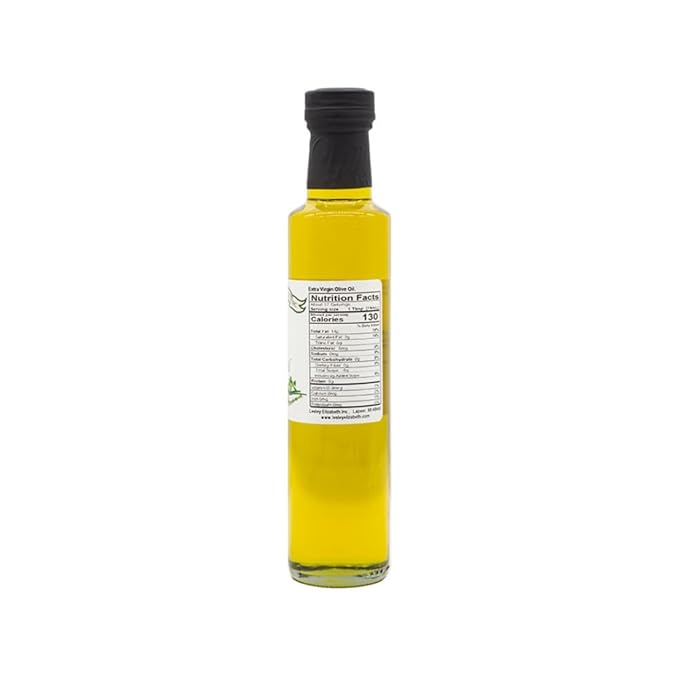 Lesley Elizabeth Extra Virgin Olive Oil 8.5 fl oz – Smooth Premium EVOO for Dipping Drizzling Dressings Sautéing Roasting &amp Everyday Cooking – All-Natural Plant-Based