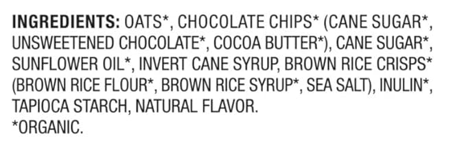 Simply Nature Gluten-Free Kosher NON-GMO Organic Chocolate Chip Granola Bites 4.23oz /120g X 2 (Two Boxes)