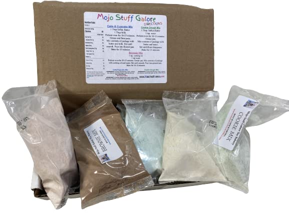 Mojo Stuff Galore Mojo's Children's Easy to Bake Oven Mixes | Play Toy Oven 12 Pack Mega Refill | Cupcakes Cookies Brownie Ultimate Baking Supplies | Super Pack Net Wt 30.2 oz