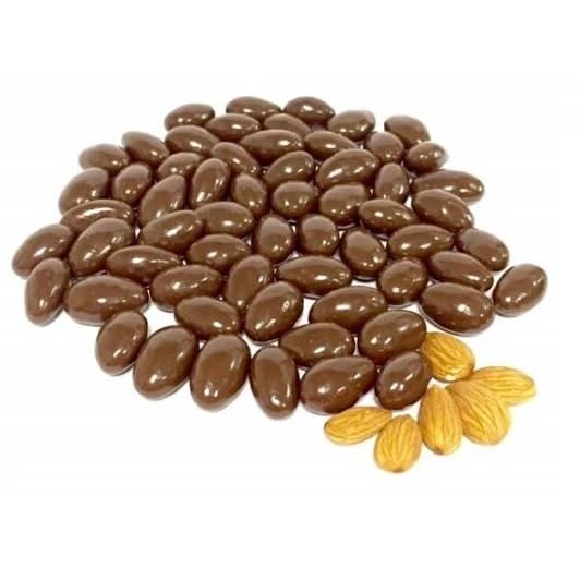 Nuts To You Sugar-Free Milk Chocolate Almonds – 12 oz Resealable Bag No Sugar Added Snack Premium Roasted Almonds Coated in Creamy Milk Chocolate Guilt-Free Treat