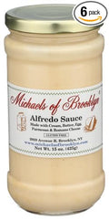 Michaels Of Bro Oklyn Alfredo Pasta Sauce 15 oz (Pack of 6)