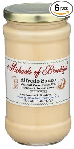 Michaels Of Bro Oklyn Alfredo Pasta Sauce 15 oz (Pack of 6)